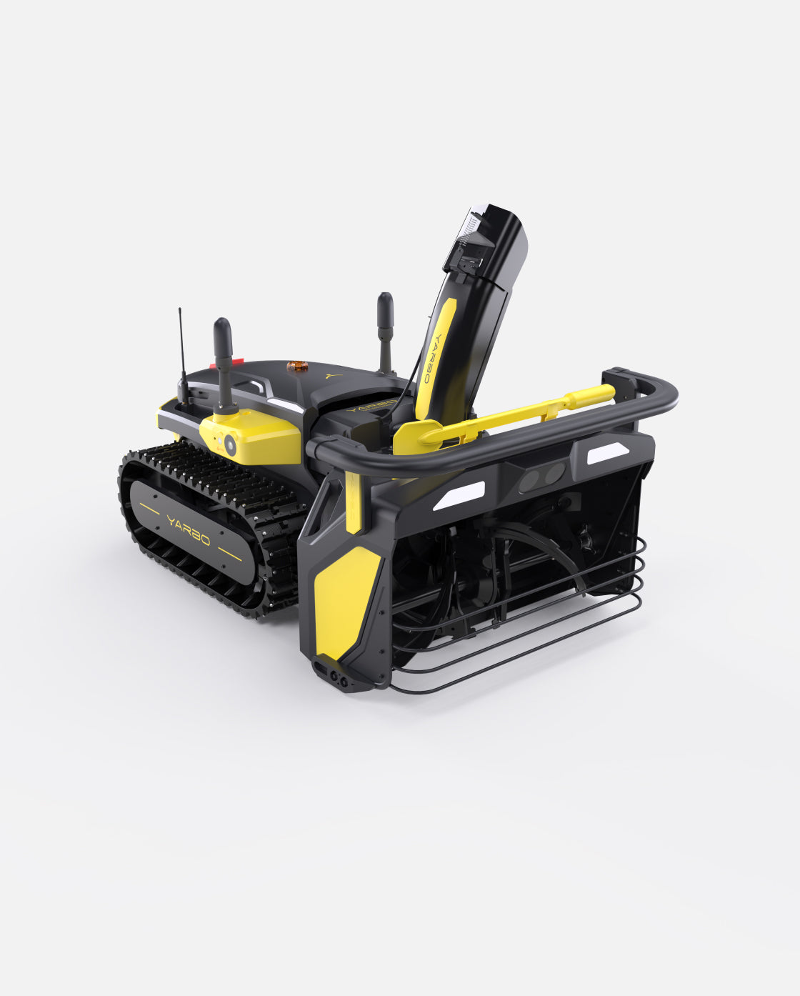 Yarbo Snow Blower module attached to the Core